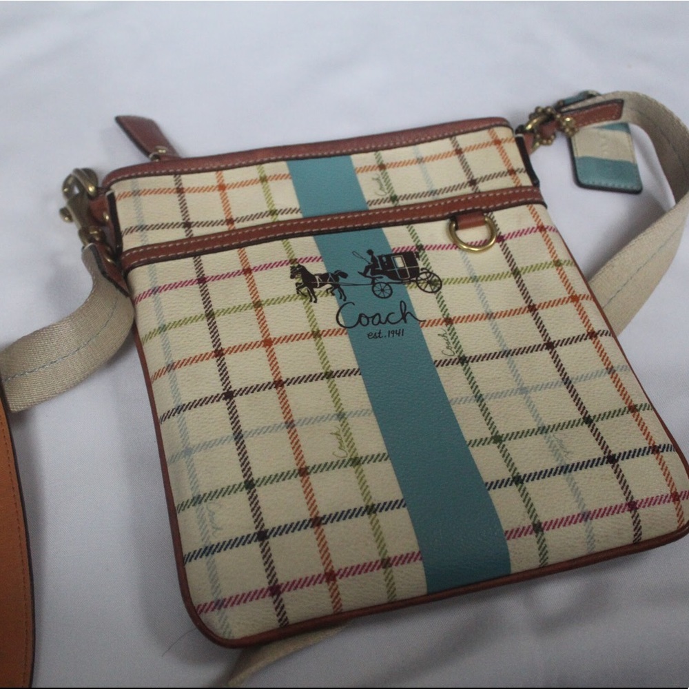 Coach - Tatersall Messenger Crossbody (Authentic)